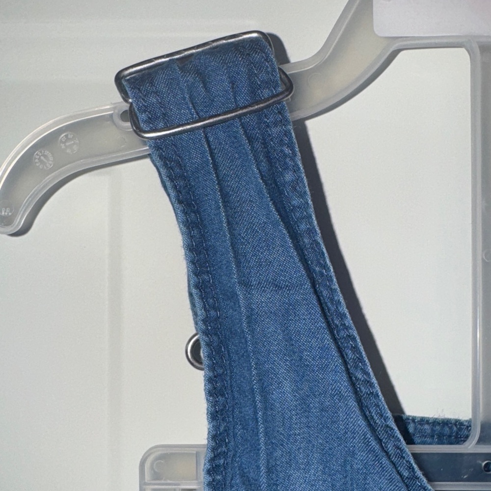 OshKosh B'gosh Baby Tulle and Denim Jumper Dress 18m - Picture 9 of 12